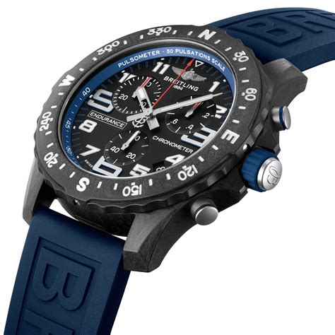 breitling endurance pro black strap|Breitling Endurance Pro 44mm blue.